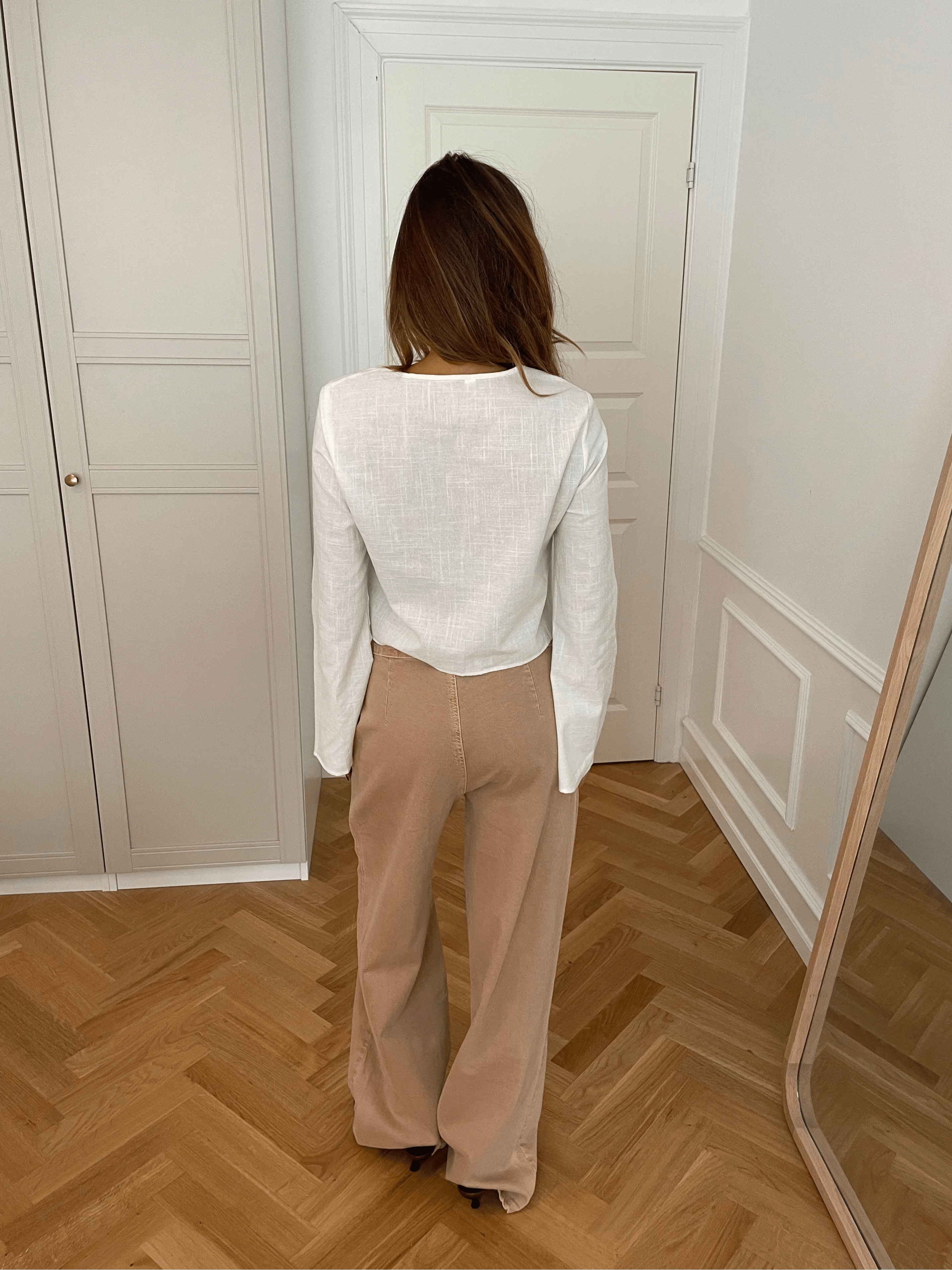 Esme baggy jeans - Dusty orange