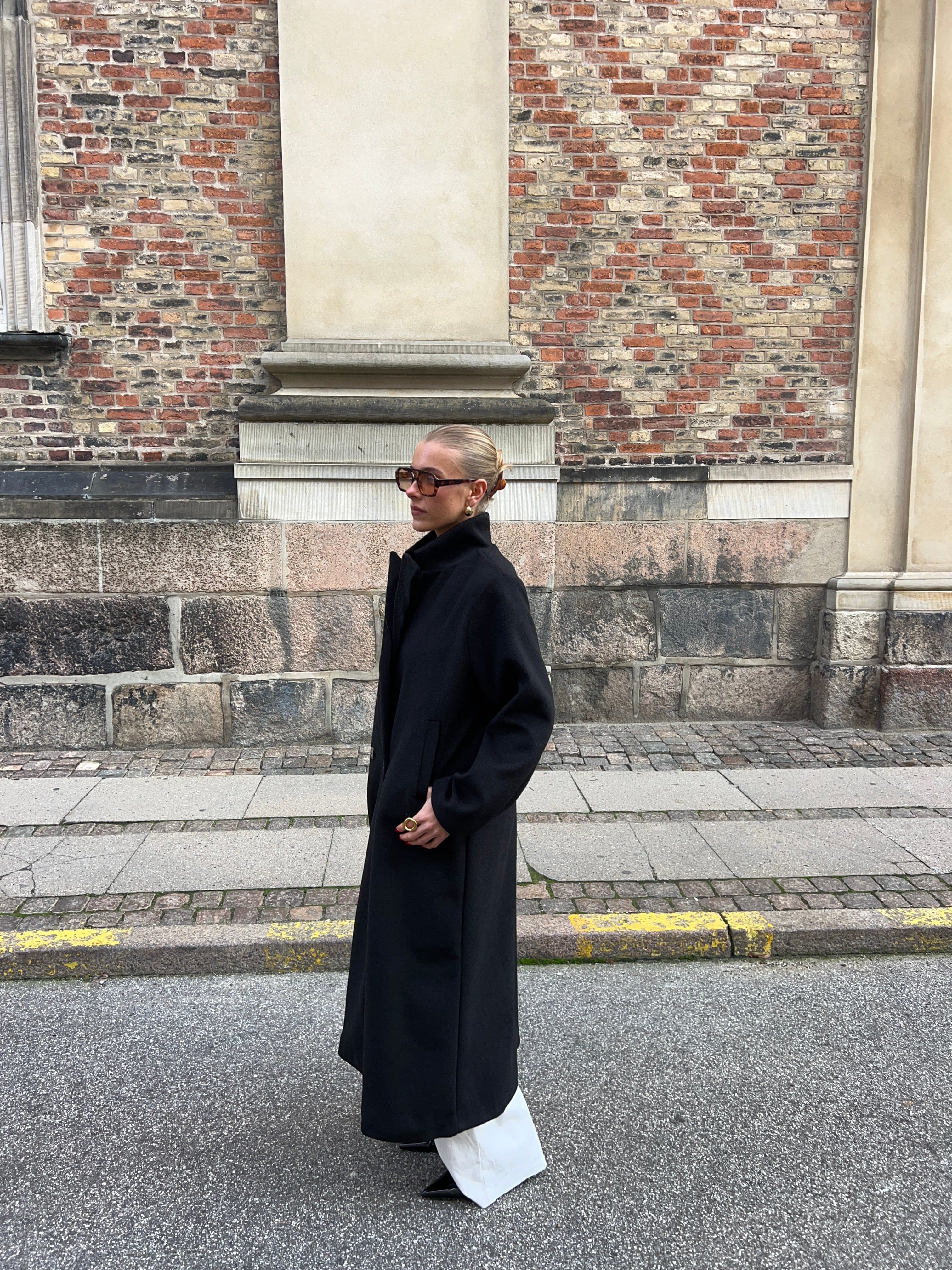 Kelly long coat - Black