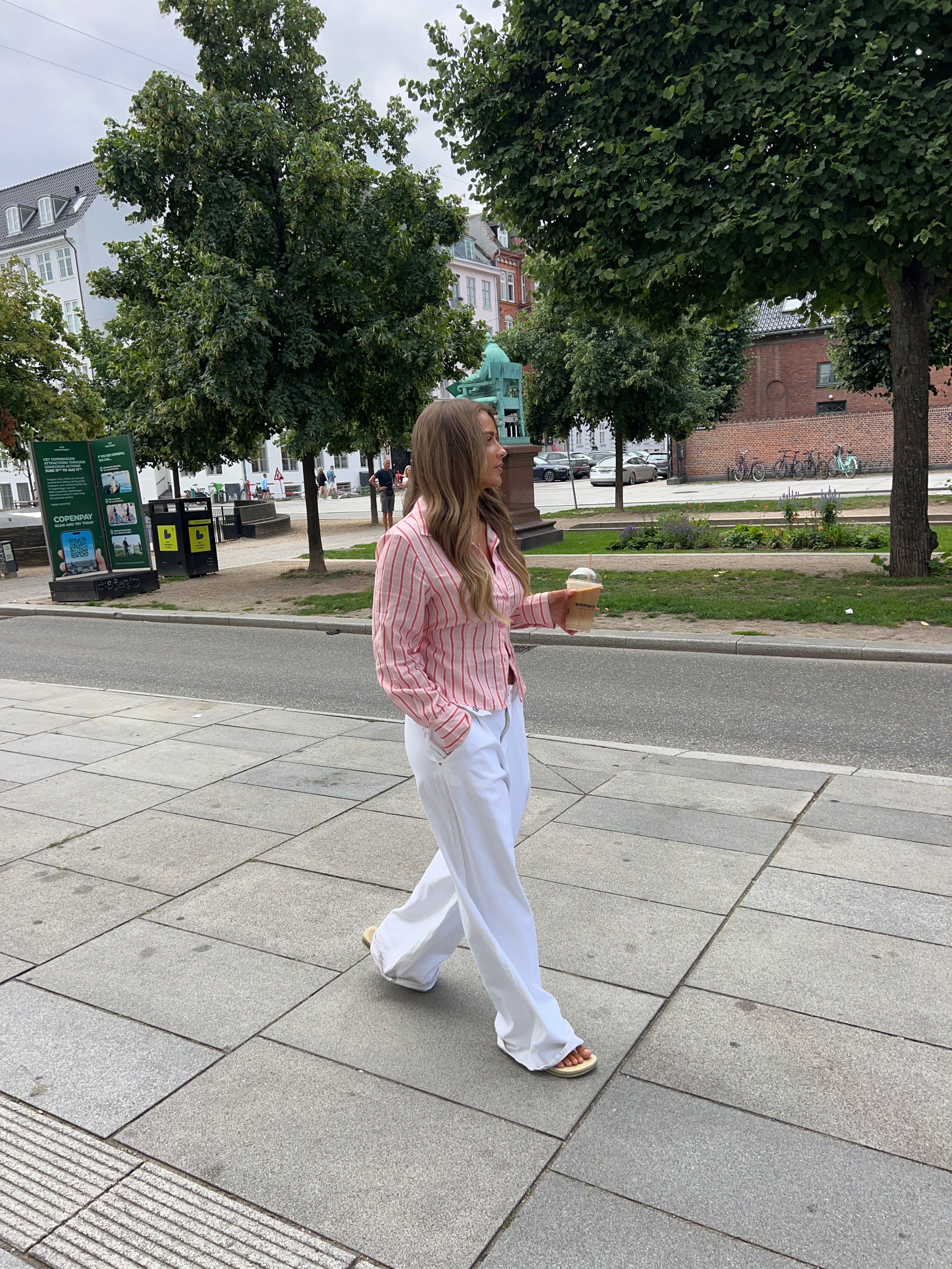 Esme baggy jeans - White