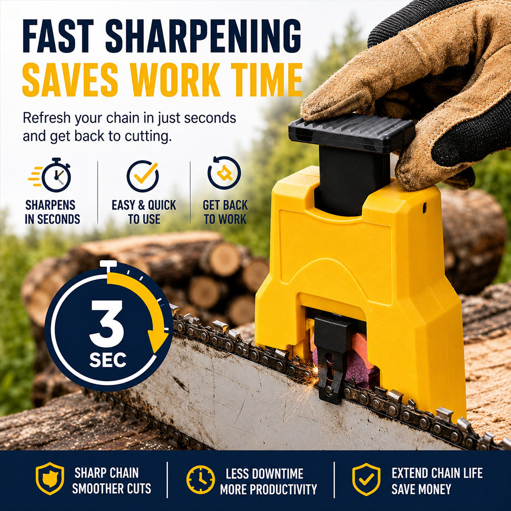 Portable Chainsaw Sharpener – Fast Sharpening