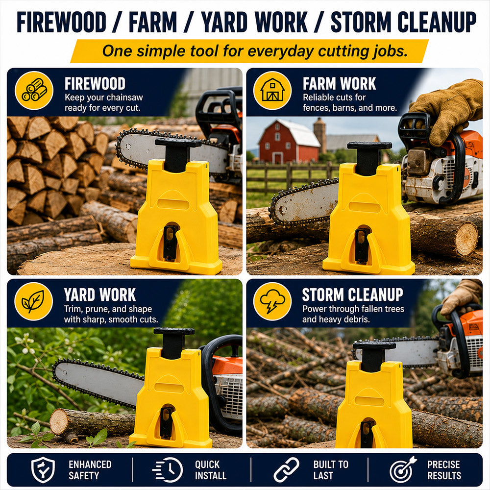 Portable Chainsaw Sharpener – Fast Sharpening