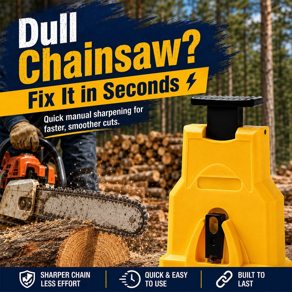 Portable Chainsaw Sharpener – Fast Sharpening