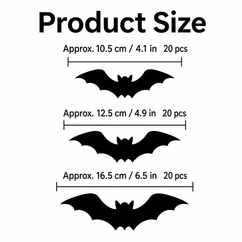 🦇3D Bat Light LED Decorations