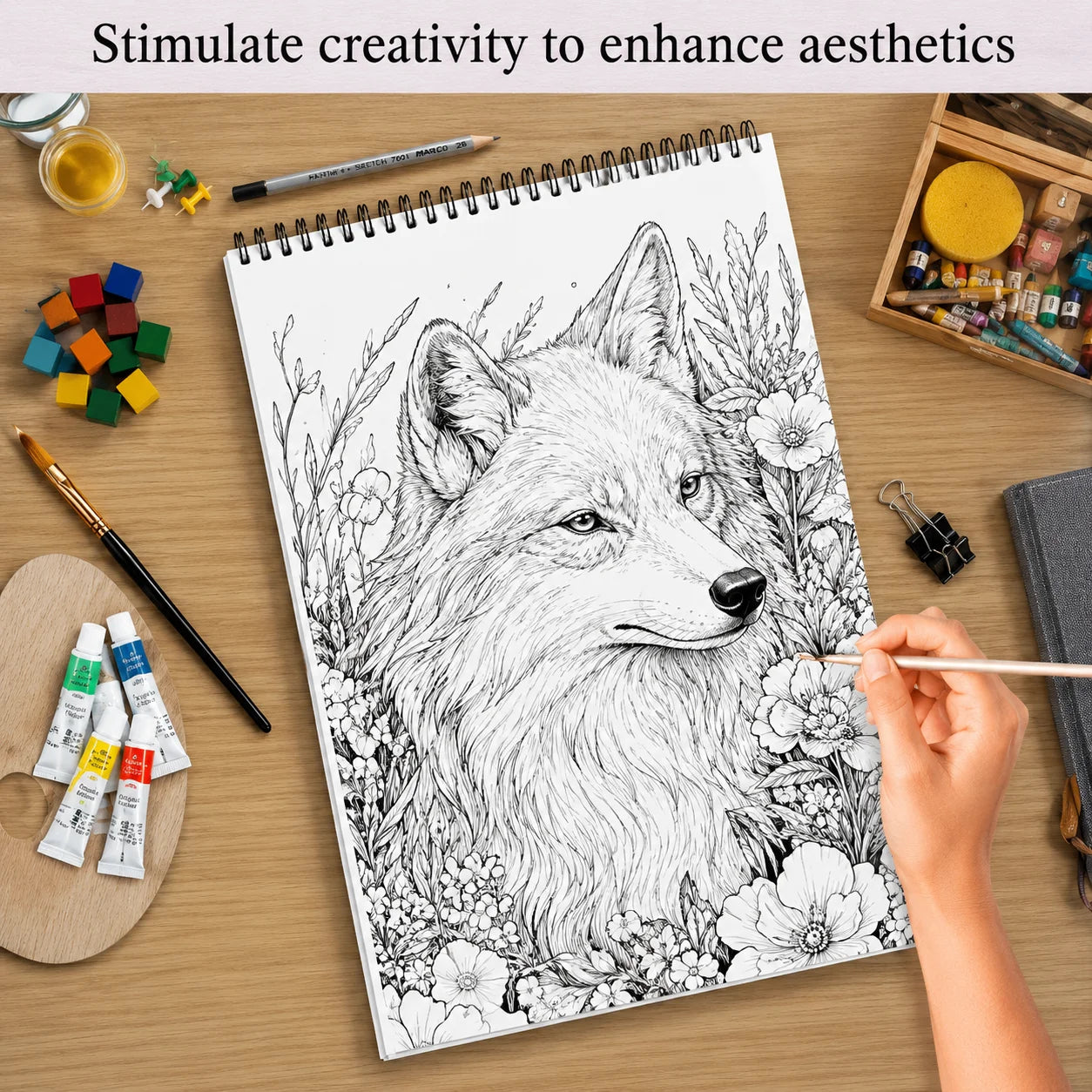 🎨✍️Adult Coloring Stress Relief Books(✨Hardcover)