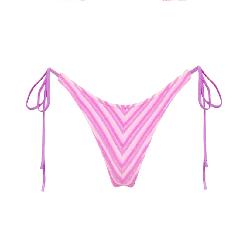Seasonal 2026 new high-end powder-pink bikini for sexy goddesses on island vacation Slimming two-piece swimsuit