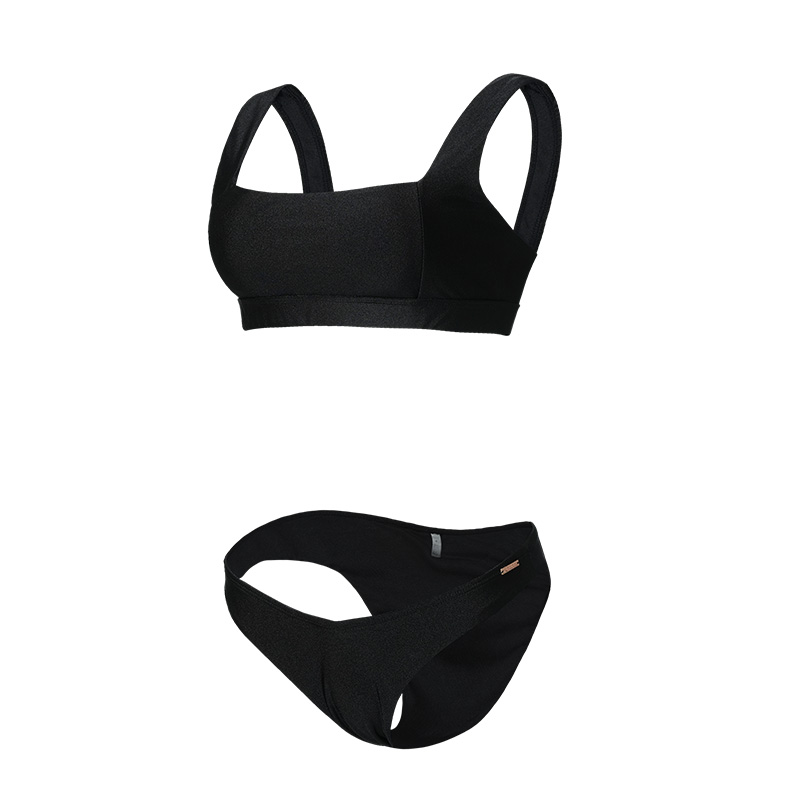 SEASONAL Patricia Swimwear - Sophisticated Goddess with a Classic Look for 2026 New Collection - Island Vacation Surfing and Diving Black One-Piece Swimsuit