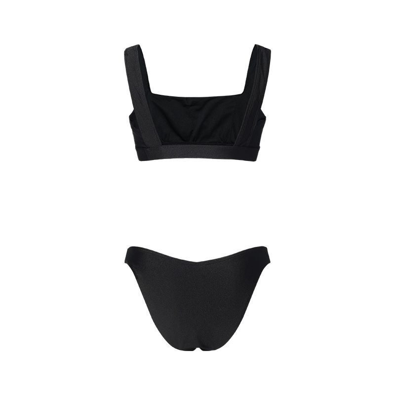 SEASONAL Patricia Swimwear - Sophisticated Goddess with a Classic Look for 2026 New Collection - Island Vacation Surfing and Diving Black One-Piece Swimsuit