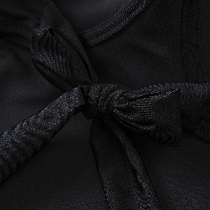 SEASONAL Seasonal Island Resort Fashion Swimwear - Sophisticated Black-Eyed Goddess Slimming One-Piece Swimsuit