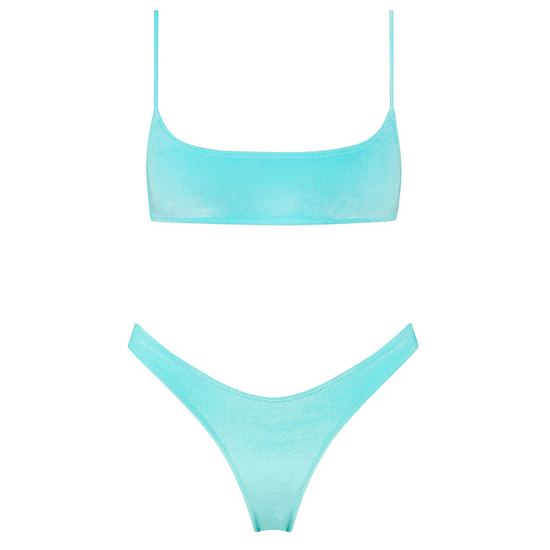 SEASONAL Swimwear Goddess 2026 New Season Bestseller - BLUE Sky Blue ROXY Sexy One-Piece Divided Swimsuit
