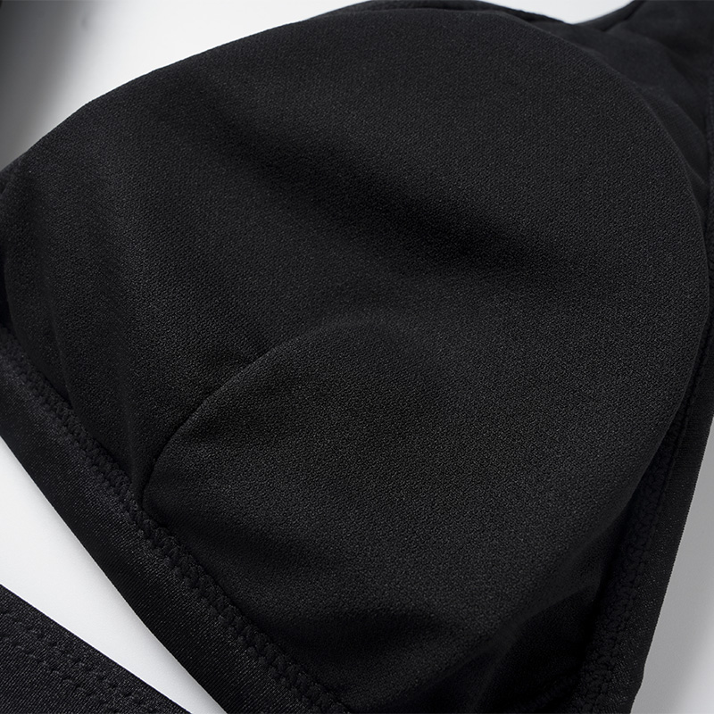 SEASONAL High-waisted covering-buttocks swimming suit 2026 new style black bikini sexy goddess high-end island vacation travel two-piece swimsuit