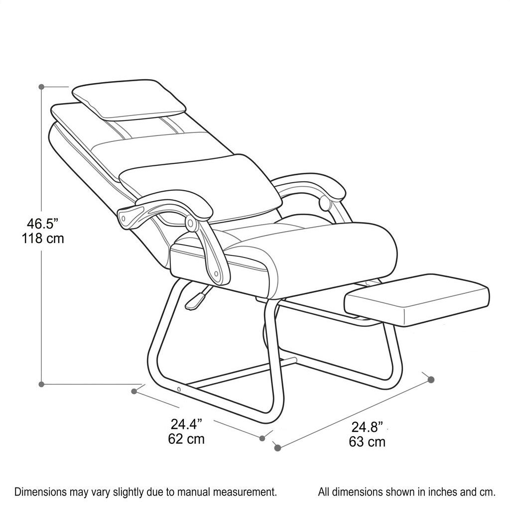 BrandName Black Microfiber Leather Executive Office Chair with Footrest, Reclining High Back Desk Chair, Adjustable Headrest