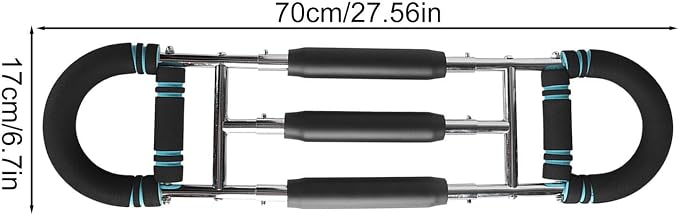 Adjustable Upper Body & Chest Expander Workout Bar (20-100kg)