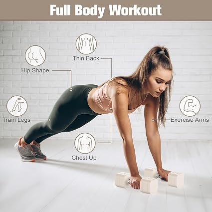 Adjustable Weight Dumbbell Set with Ergonomic Grip (Pair, Up to 10kg)