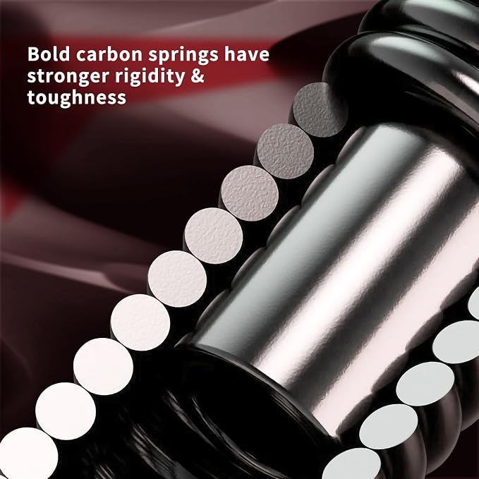 Adjustable Dual-Spring Power Twister Bar for Upper Body Workout (30-50kg)
