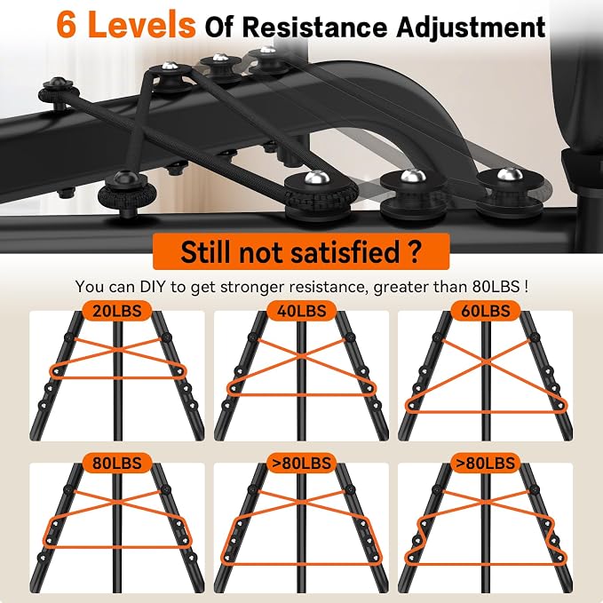 Heavy-Duty 6-Level Hip Abductor & Thigh Workout Machine (200kg Max Load)