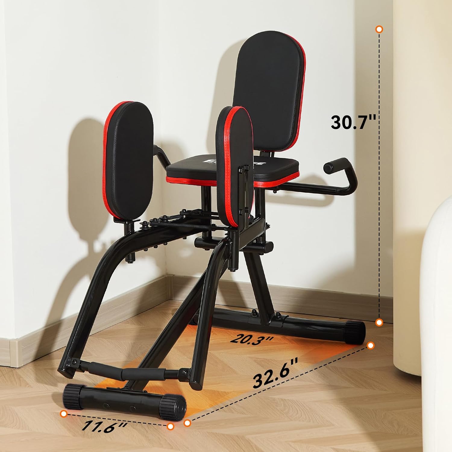 Heavy-Duty 6-Level Hip Abductor & Thigh Workout Machine (200kg Max Load)