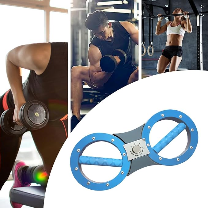 Adjustable Resistance Rotating Arm Exerciser & Shoulder Trainer - Blue