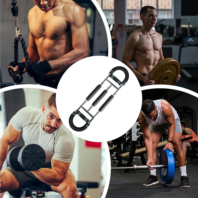 Adjustable Upper Body & Chest Expander Workout Bar (20-100kg)