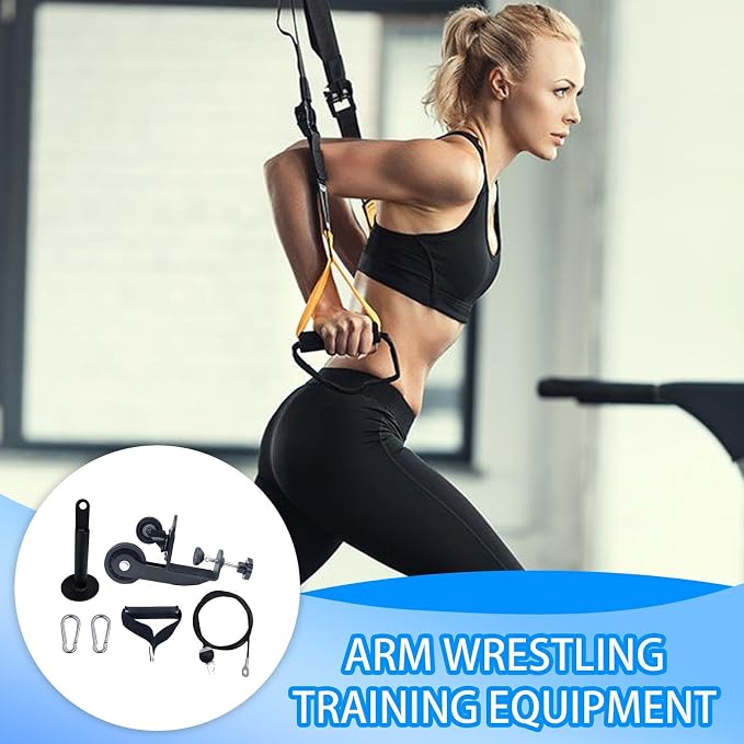 Table-Mounted Arm Wrestling Wrist & Forearm Trainer for Strength Athletes