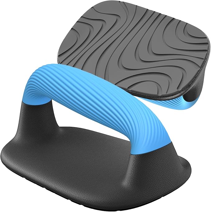 Portable Compact Push-Up Grips with Anti-Slip Base (Pair) - Blush Pink