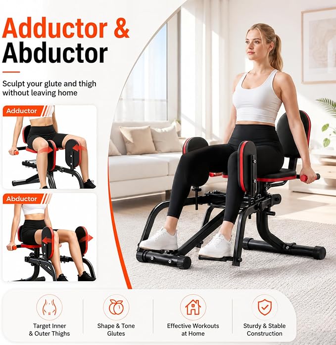 3-in-1 Adjustable Pelvic Floor Trainer & Thigh Toner (0-60kg Resistance)