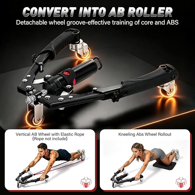 Multi-Functional Hydraulic Power Twister & Push-Up Trainer (10-200kg)