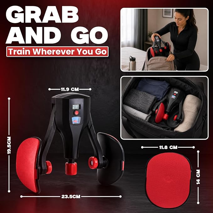 3-in-1 Adjustable Pelvic Floor Trainer & Thigh Toner (0-60kg Resistance)