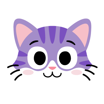 Cat character tattoo design
