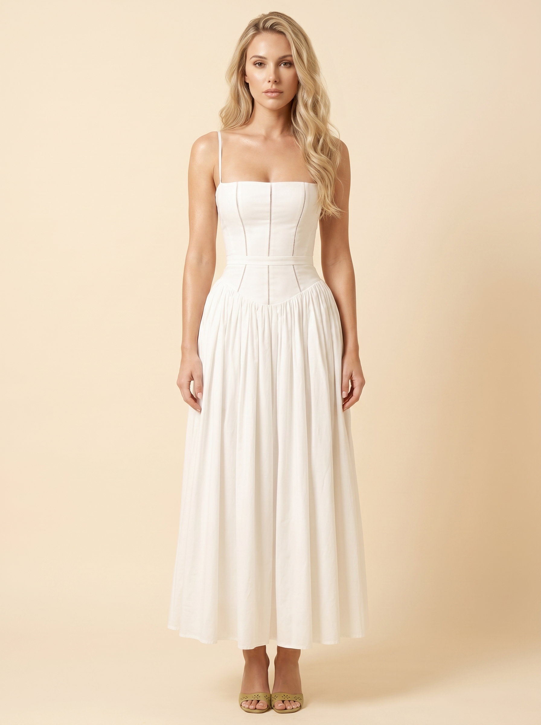 Floral Pearl White front