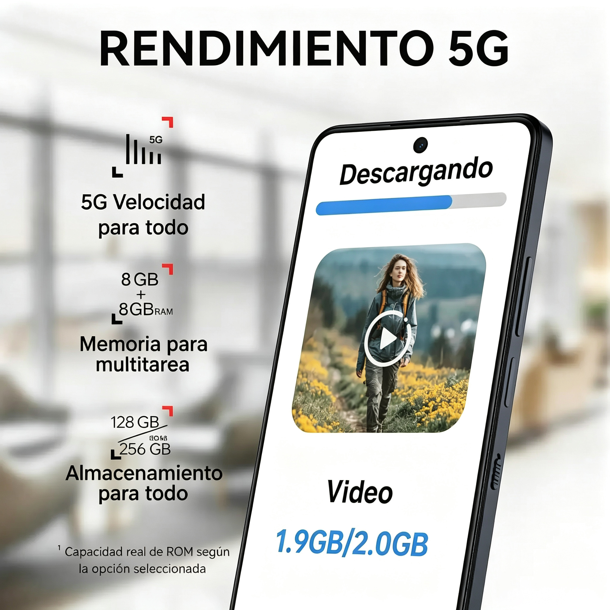 TCL 60 XE NXTPAPER 5G Cell Phone, AT&T, T-Mobile & Verizon Unlocked Android Smartphone, 8GB+128GB/8GB+256GB, 6.8" 120Hz Paper-Like Display, AI Features, 5010mAh Battery, Advanced Camera System,