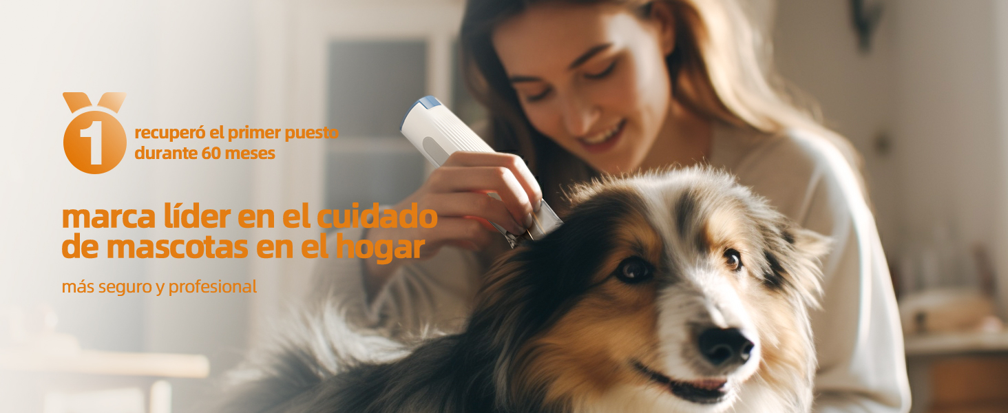 oneisall - Kit de aspiradora y aseo de perros, aspiradora de aseo de mascotas con picadora de uñas, 1.5 l para polvo de 1.5 l con 7 herramientas de aseo de mascotas para perder el pelo de mascotas, limpieza del hogar