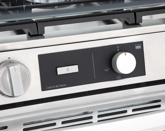 Estufa LG de Piso 30" con 5 Quemadores de Gas LRGL5841S