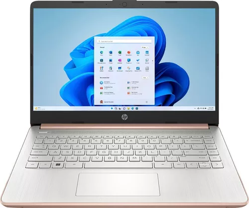 Laptop Hp 14-dq0762dx Celeron 4gb 128gb Ssd Rosa