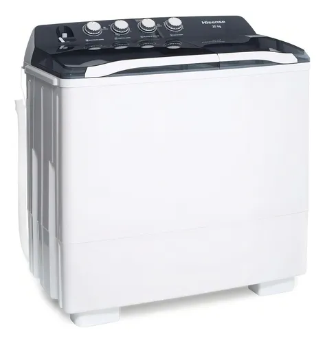 Lavadora semi-automática Hisense hasta 20kg color blanco