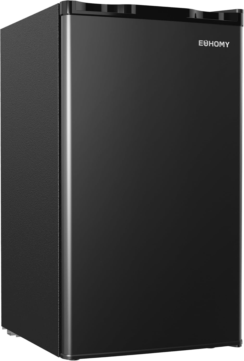 EUHOMY Mini refrigerador con congelador, refrigerador compacto de 3.2 pies cúbicos con congelador, mini refrigerador de 2 puertas con congelador, vertical para recámara, oficina, departamento,