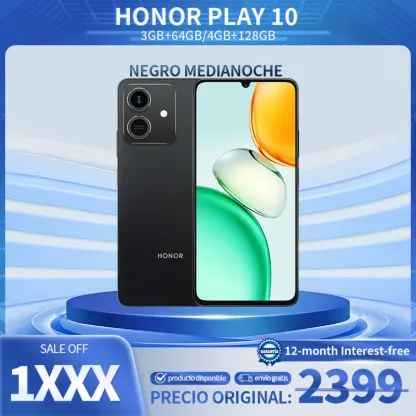HONOR PLAY 10 - Negro Medianoche (3GB+64GB / 4GB+128GB)