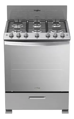 Estufa WhirlpoolWFR3200D con puerta con visor color gris 127V