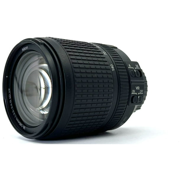 Nikon Cámara Réflex Digital D7500 con Lente de 18-140 Mm Modelo Internacional Nikon D7500