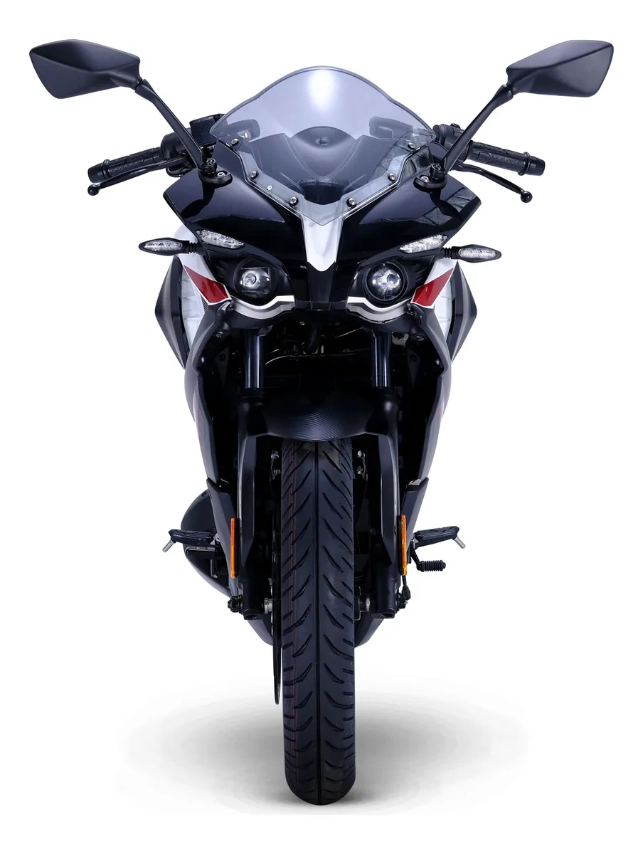 Motocicleta Bajaj Pulsar Rs 200 Blanca