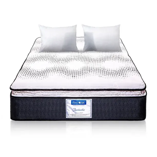 Colchon Restonic Matrimonial Fantastic + 2 Almohadas SC