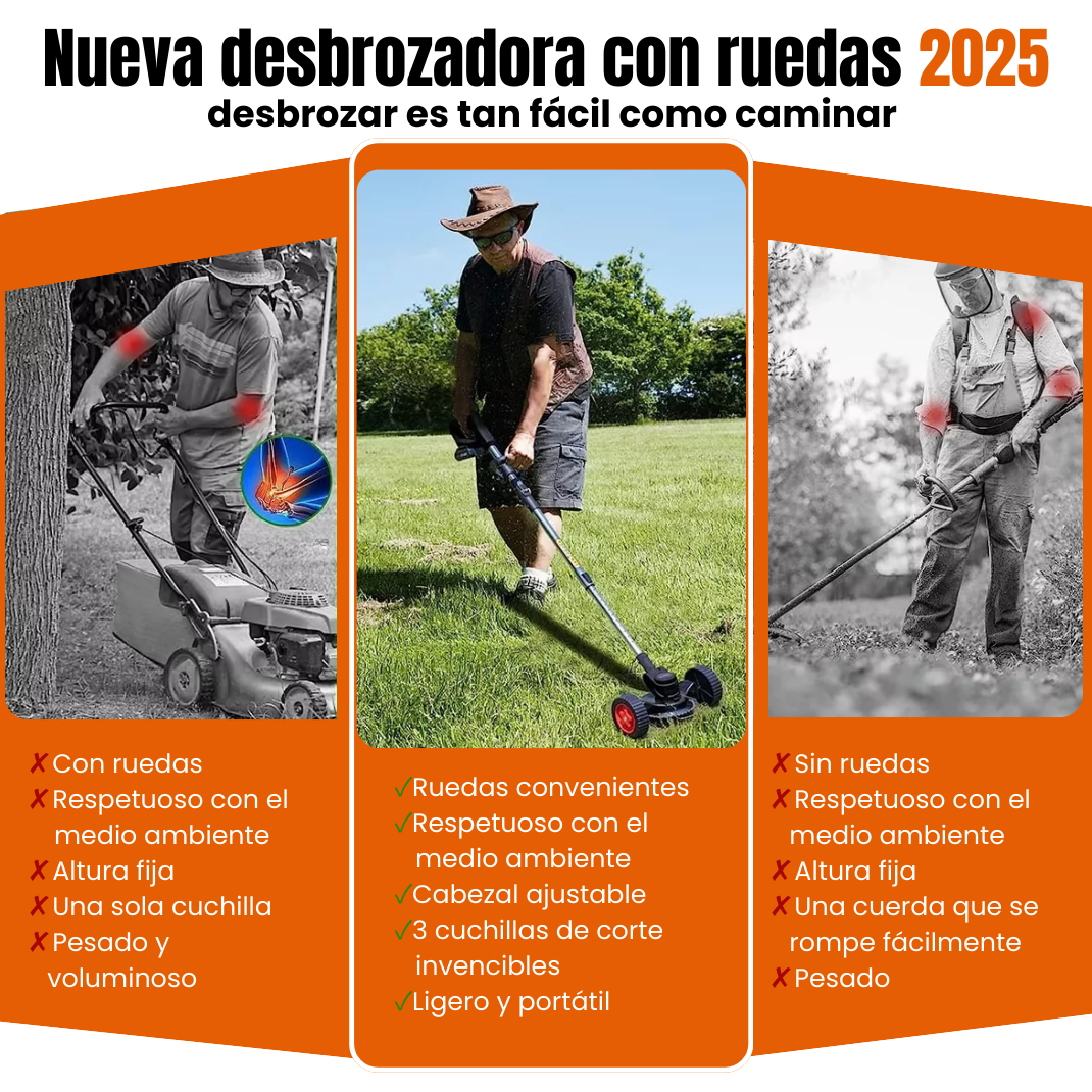 Desbrozadora a Batería