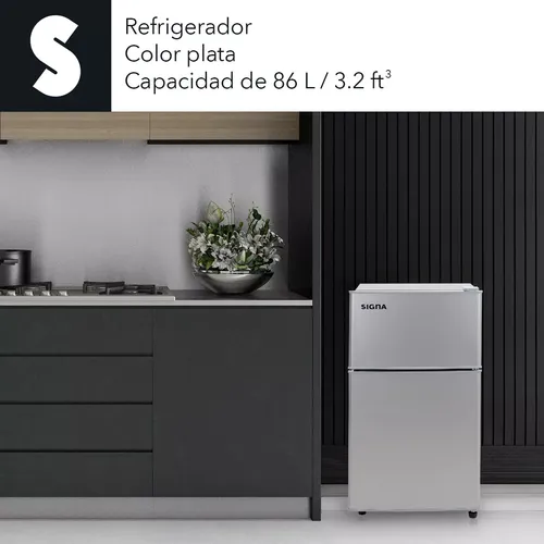 Refrigerador Frigobar Congelador 2 Puertas Detalle Estetico