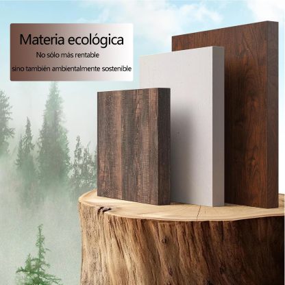 UNKKS Cajonera para Recamara para Hogar Y Oficina, Cómoda de 6 Cajones de Madera y riel de Metal Liso,Cómoda de Madera Grande y Cómoda para Recámara 70 * 40 * 110CM (Negro)