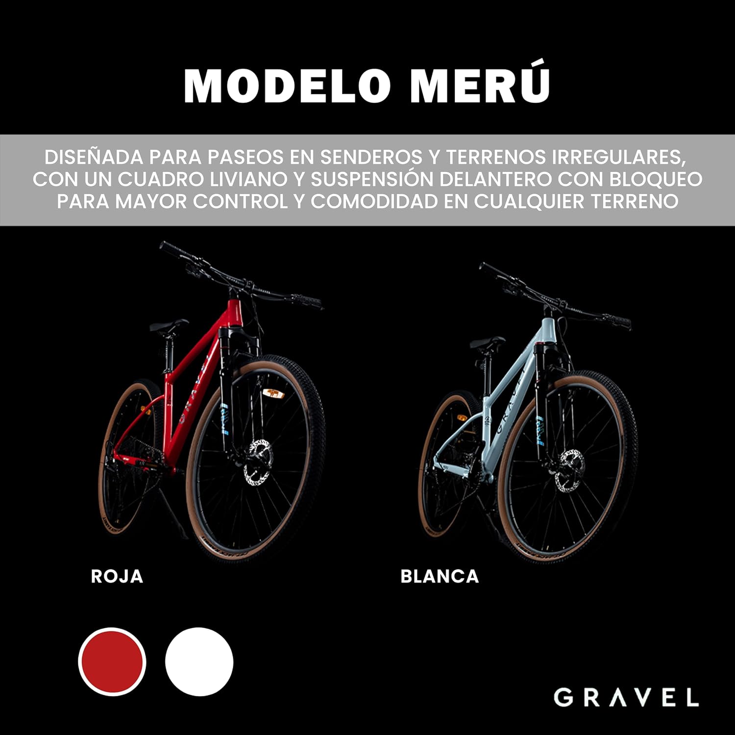 GRAVEL | Bicicleta de Montaña Meru Bicicleta Rodada 29 Blanca | Cuadro Aluminio 6061 | Cambios Shimano DEORE M6100 | Cassette 11-52T 12 Velocidades | Bici con Frenos Hidráulicos Shimano