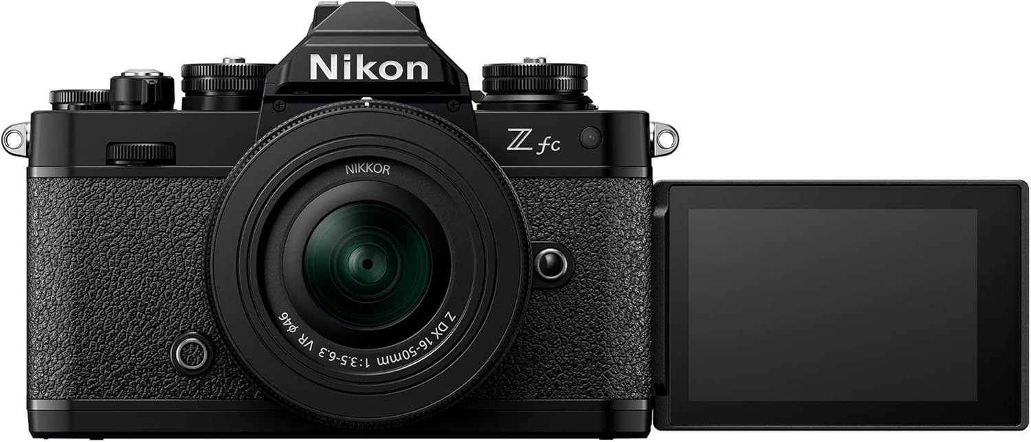 Nikon VOK093YU Cámara Z FC con Z 16-50mm f/3.5-6.3 VR, Color Negro