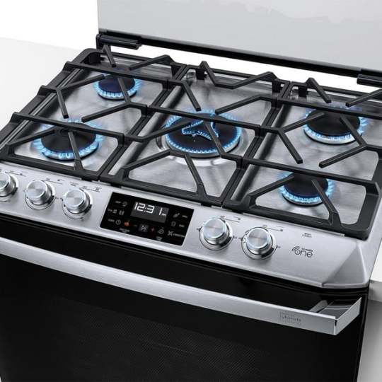 Estufa IO Mabe Empotrable 80 cm Acero Inoxidable Con Conectividad IO8094GETSS0