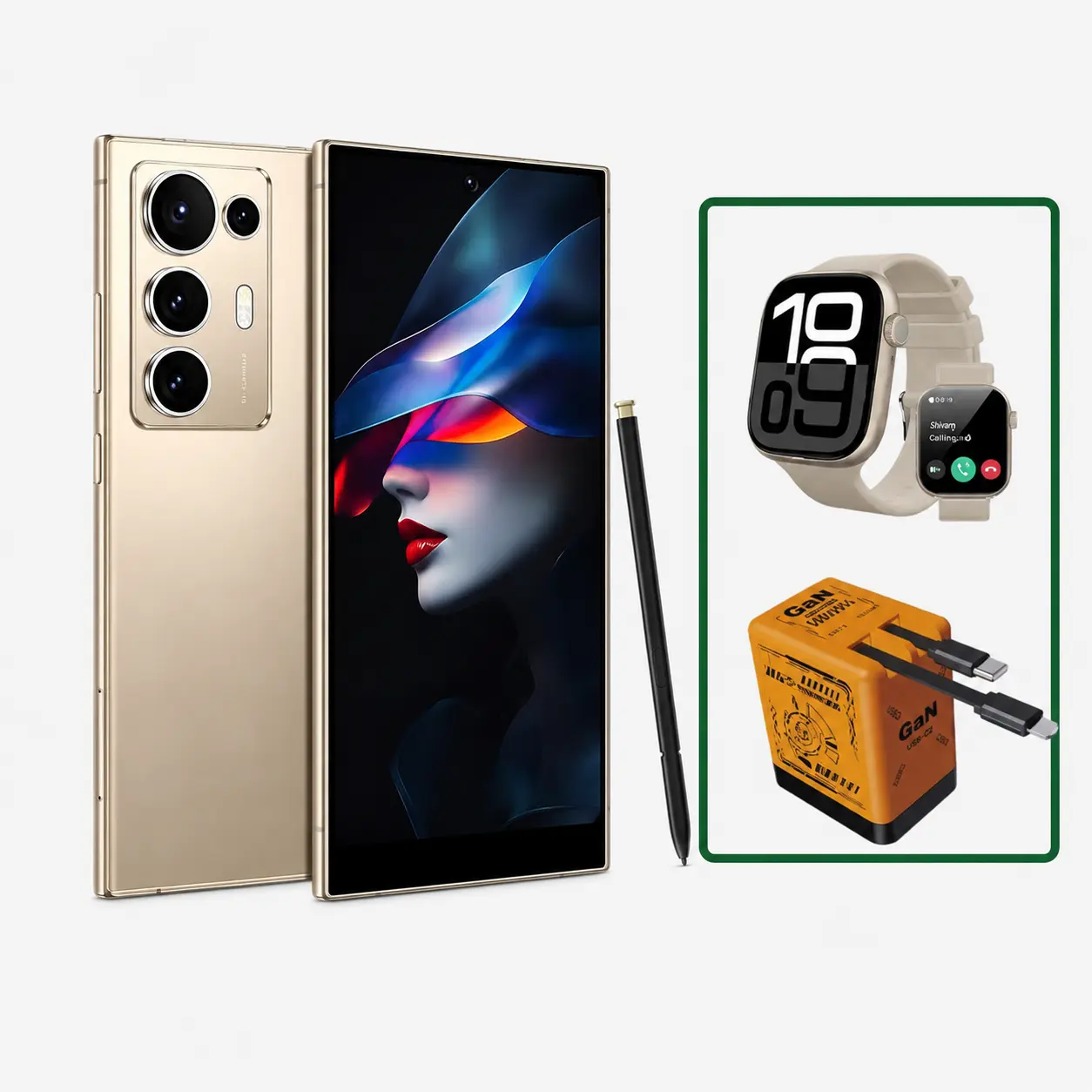 Combo Teléfono Inteligente | Con regalo exclusivo | ​Batería de 8000mAh con Charge de 18W | 6.8" y 90Hz | Cámara de 50MP | Doble ranura para tarjetas SIM |