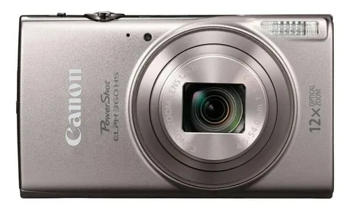 Canon PowerShot ELPH 360 HS compacta color negro