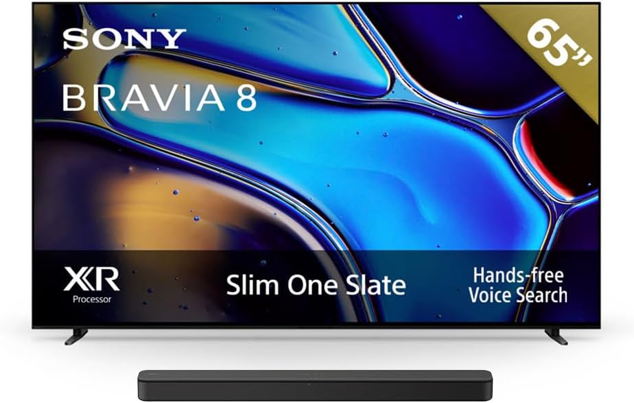Sony BRAVIA 8 Pantalla 77” OLED con Procesador XR 4K Ultra HD Google