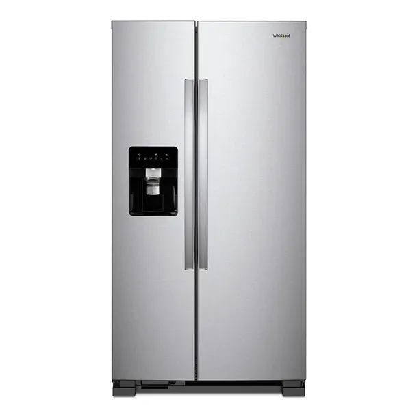 Refrigerador 22 Pies Whirlpool con Despachador Gris